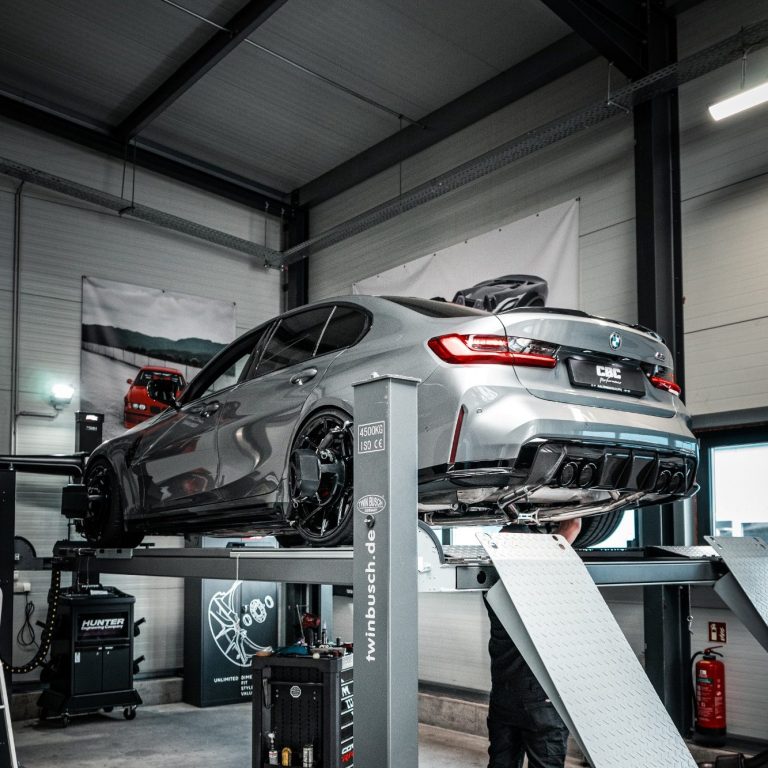 Hunter Hawk Eye Elite Achsvermessung bei CBC Performance