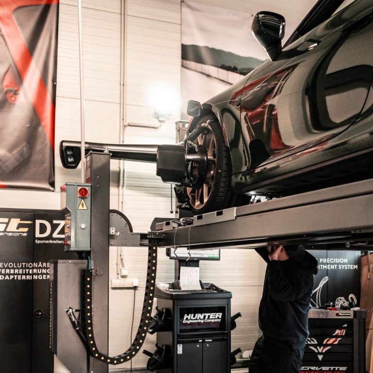 Hunter Hawk Eye Elite Achsvermessung bei CBC Performance