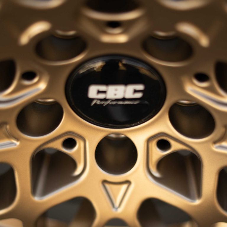 CNC-bearbeitete Felge nach der Instandsetzung