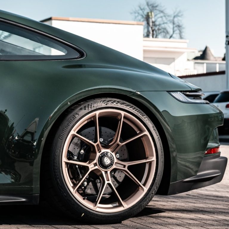 Sportliches Porsche 911 Rad- und Reifen-Setup bei CBC Performance